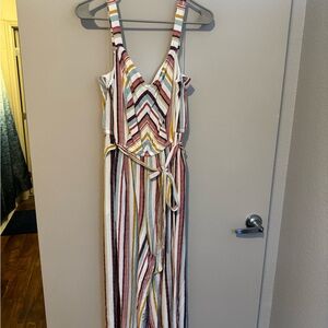 Lane Bryant Colorful Striped Garment